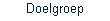 Doelgroep